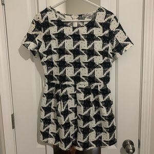Black/White Romper